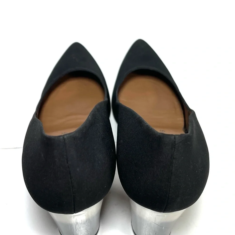 Donald J Pliner Pumps Womens Size 8‎ N Pointed Toe Back Fabric Ombre Heel